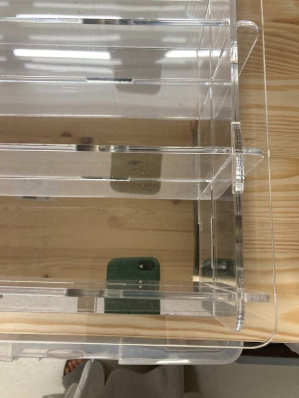Modelleisenbahnen: H0 oder N Sehr schöne Vitrine Plexiglas und Spiegel 70 x 48 – Gebraucht aus Büsserach von ModellbahnDepot 7