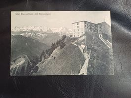 Ansichtskarte Hotel Stanserhorn mit Berneralpen alt