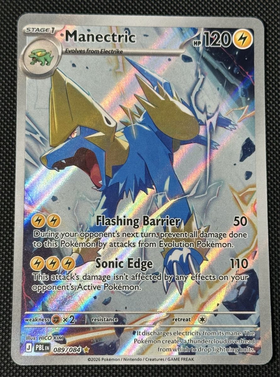 Pokémon Carte collezionabili: Manectric 089/084 Pitch Black Illustration Rare – Nuovo (secondo la descrizione) da Untersiggenthal venduto da NP_95 1