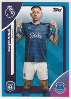 2026 Topps Premier League Dwight McNeil Base Blue Parallel