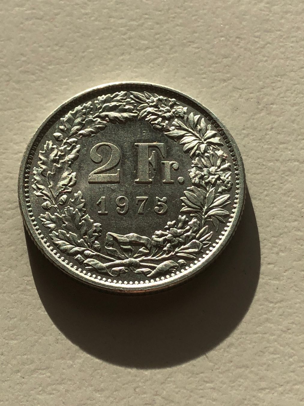Tutti le monete: 2 Fr. 1975 Top – Usato da Schötz venduto da Odpa
