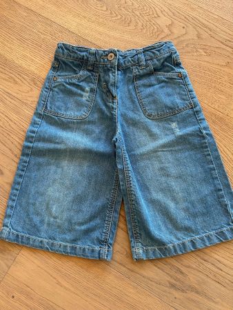 Weite Jeans, kurz gehalten, Grösse 108