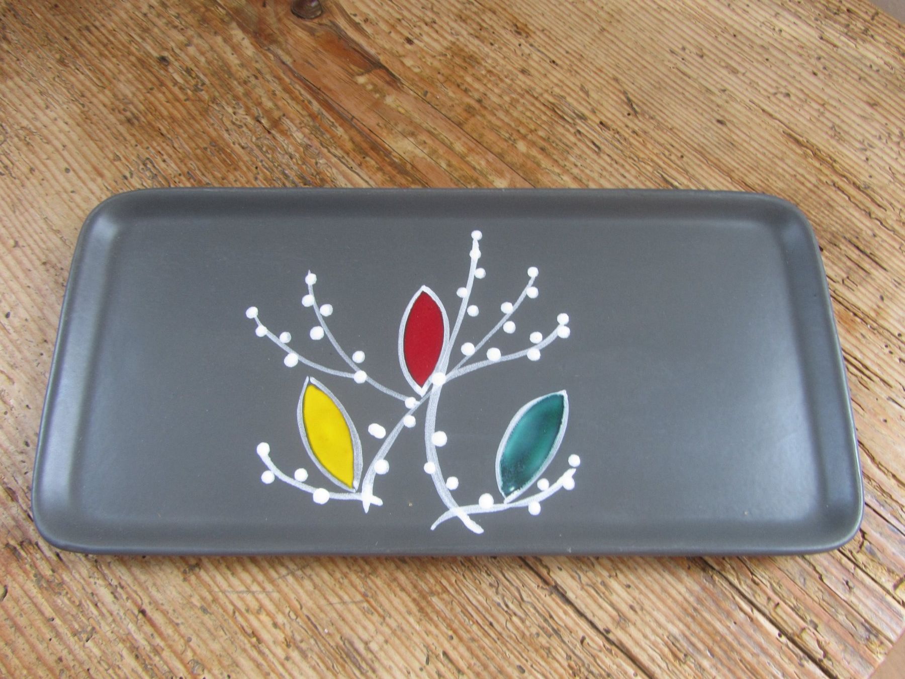 Servierplatten: Vintage Cake-Platte, 50er Jahre Design – Gebraucht aus Seengen von mikelele 2