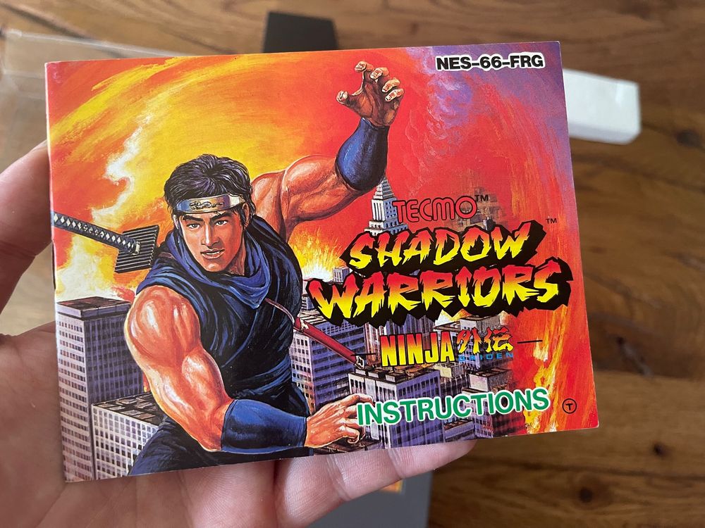 Nintendo Giochi: Shadow Warriors (Ninja Gaiden) für Nintendo NES - in OVP! – Usato da Zuerich venduto da DORSl 9