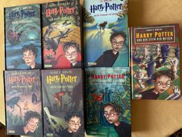 7 Harry Potter Bücher gebunden - guter Zustand!