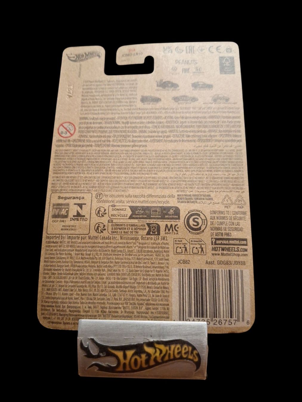 Hot Wheels Modellini d'auto: Hot Wheels Peanuts 2025 Super Gnat 3/5 L – Nuovo e nell'imballaggio originale da Adlikon venduto da Mmartin0 1