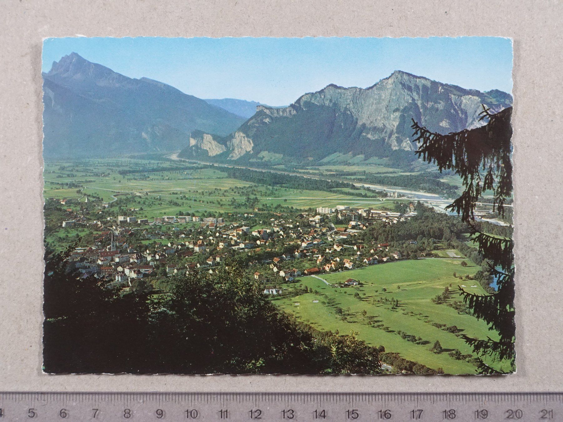 Cartoline postali: Bad Ragaz – Usato da Lenzburg venduto da fh1