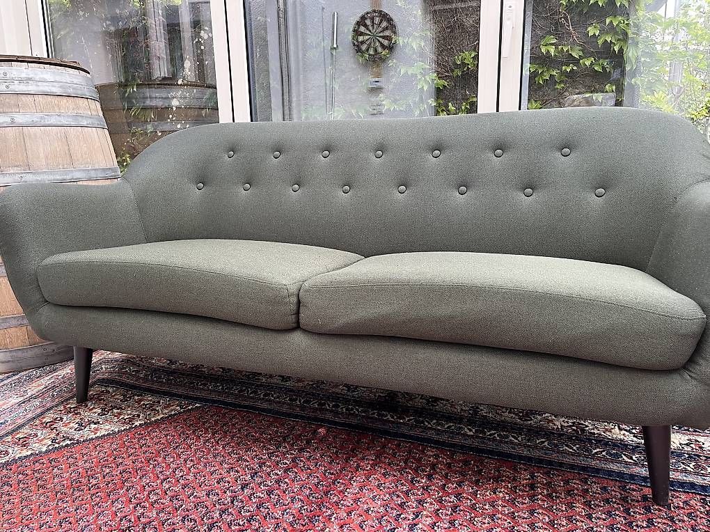 Sofas: Couch / Sofa Olivegrün – Gebraucht aus Oberrieden von Schnaepplijaeger_24 1
