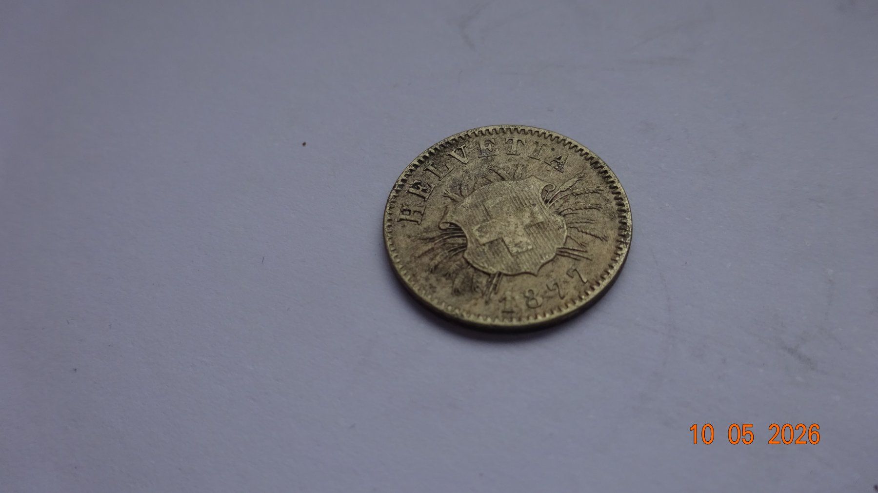 Tutti le monete: 5 Rappen 1877 Billon – Usato da bassecourt venduto da Oursvert