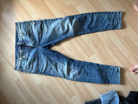 G-Star 3d Raw Jeans Herren W33 L32 blaue Jeans guter Zustand