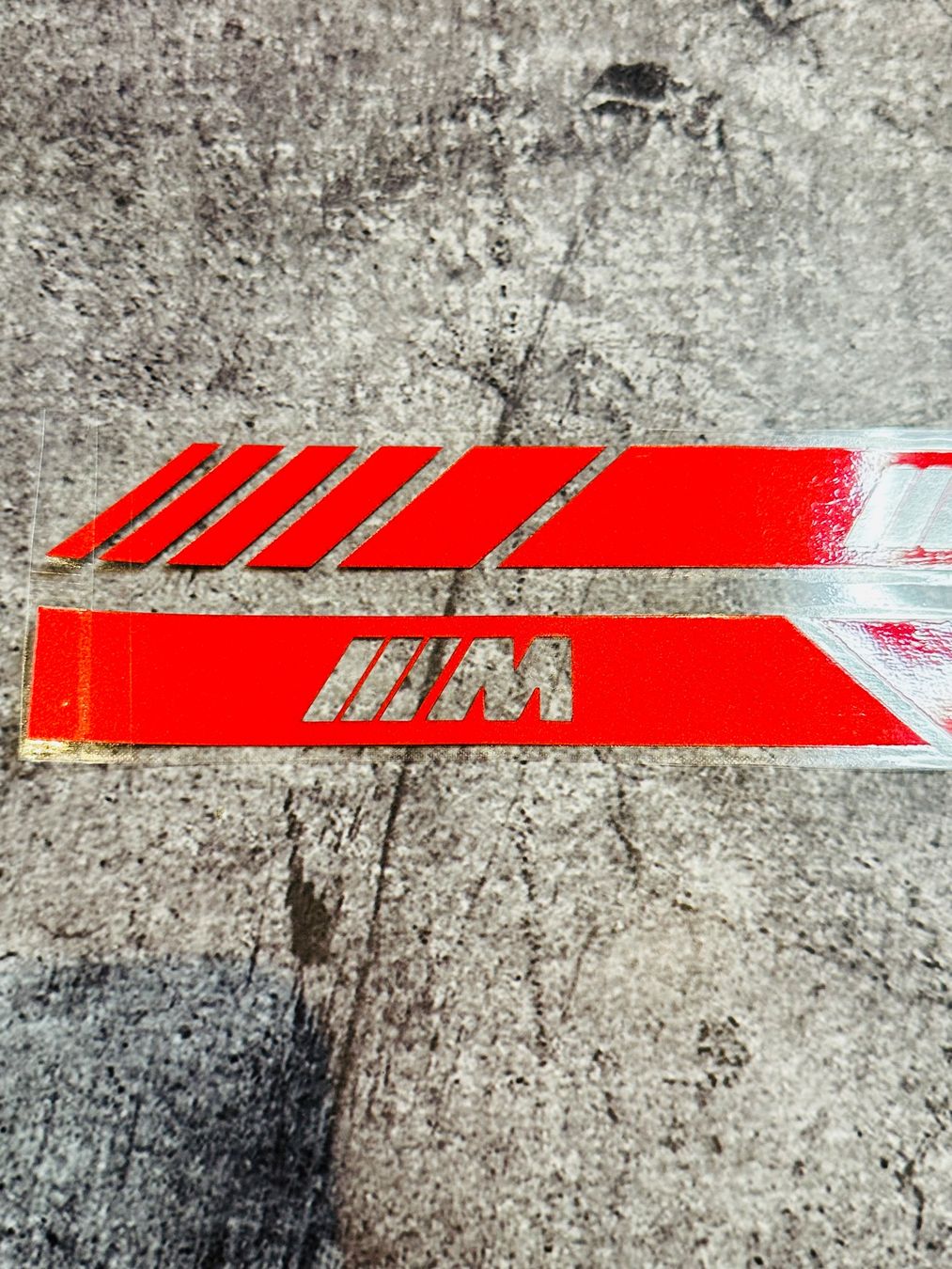 Aufkleber: BMW M Performance Kleber Sticker in Rot 2er Set.. – Neu und originalverpackt aus Balsthal von D.K.Autoteile8 7