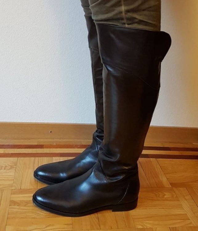 Bottes D'équitation Enfant Horze Rover Noires, Taille US 4 / EU 36, Neuves