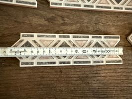 9 Stück Bordüren neu