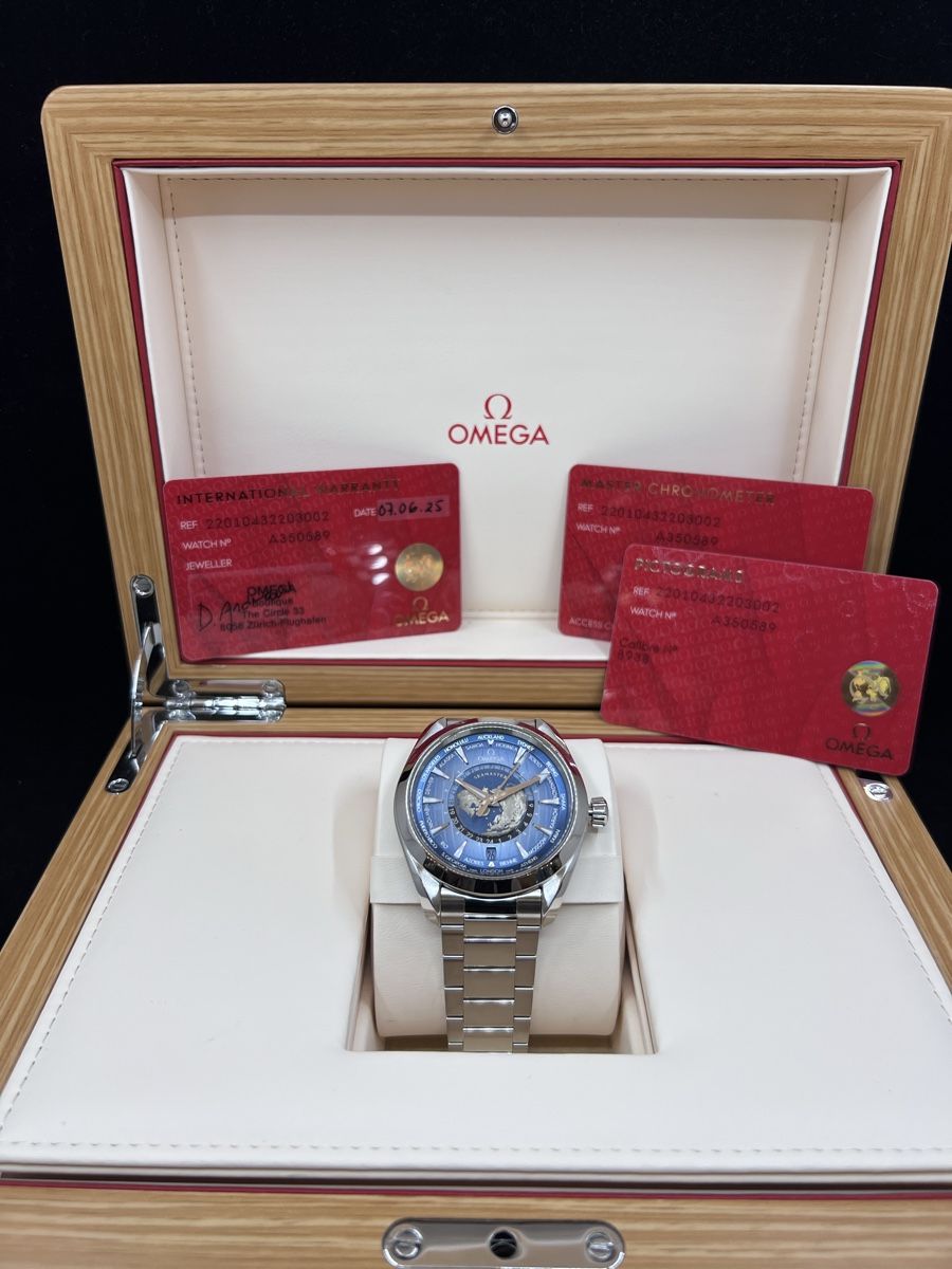 Omega Orologi: Omega Seamaster Aqua Terra Worldtimer 2025 – Usato da Zürich venduto da Centralwatches 3