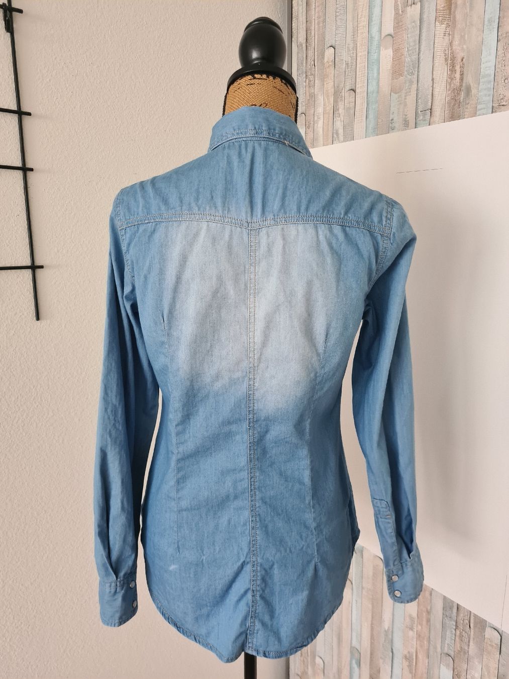 Camicette: Jeansbluse, hellblau, Gr.M 38 – Usato da KRIENS venduto da Franzy_Blond10 2