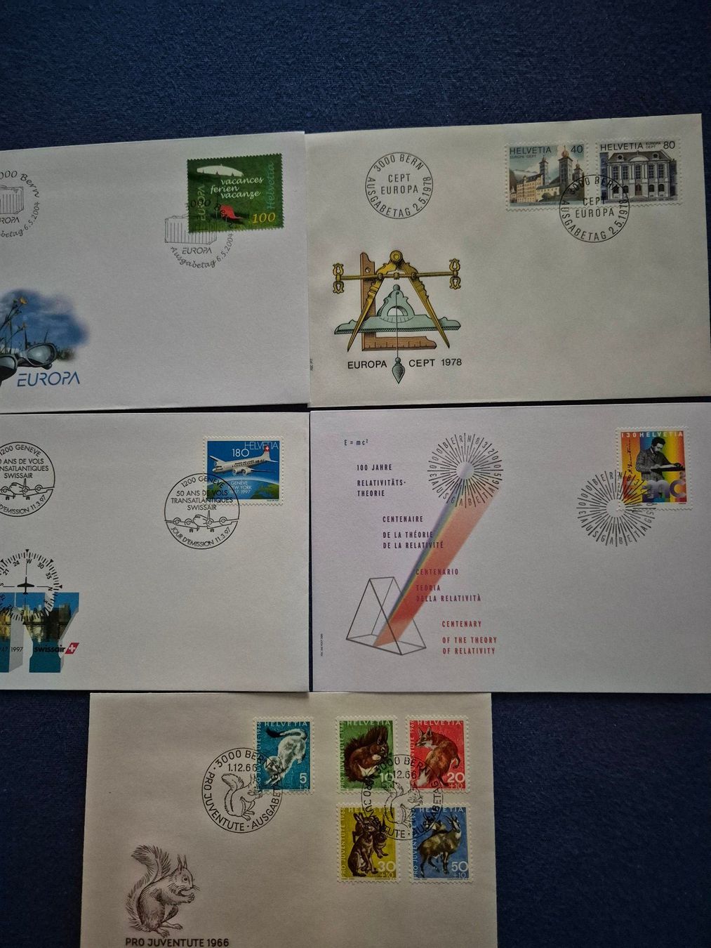 Tutti i francobolli: Ersttagsbriefe CH – Usato da Steinhausen venduto da Scrashel