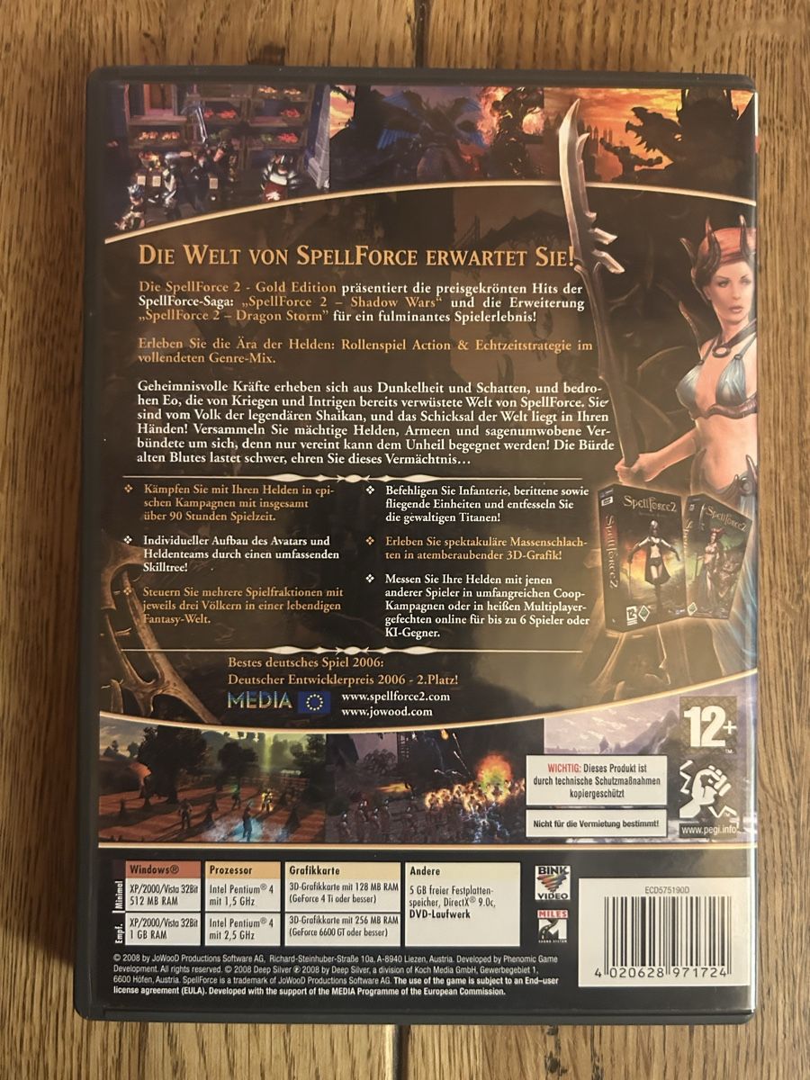 Jeux: Spellforce 2 Gold Edition  – D'occasion à Wichtrach par obr_g67l 1