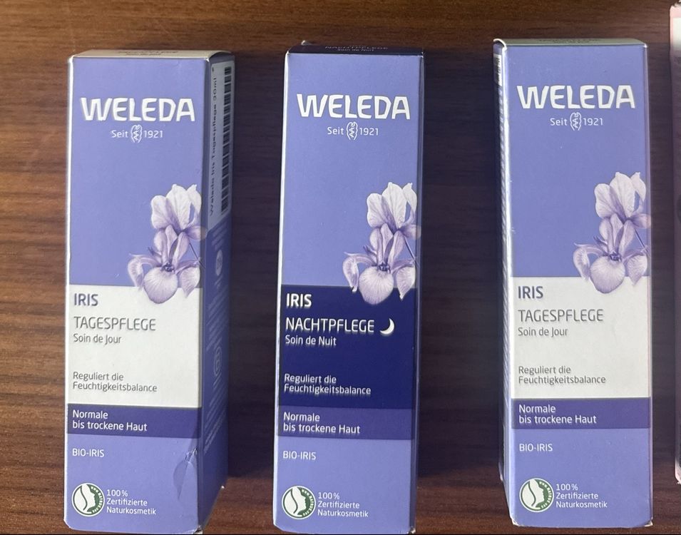 Weleda Iris Tages- und Nachtpflege Set, Neuwertig! (Neu und ...