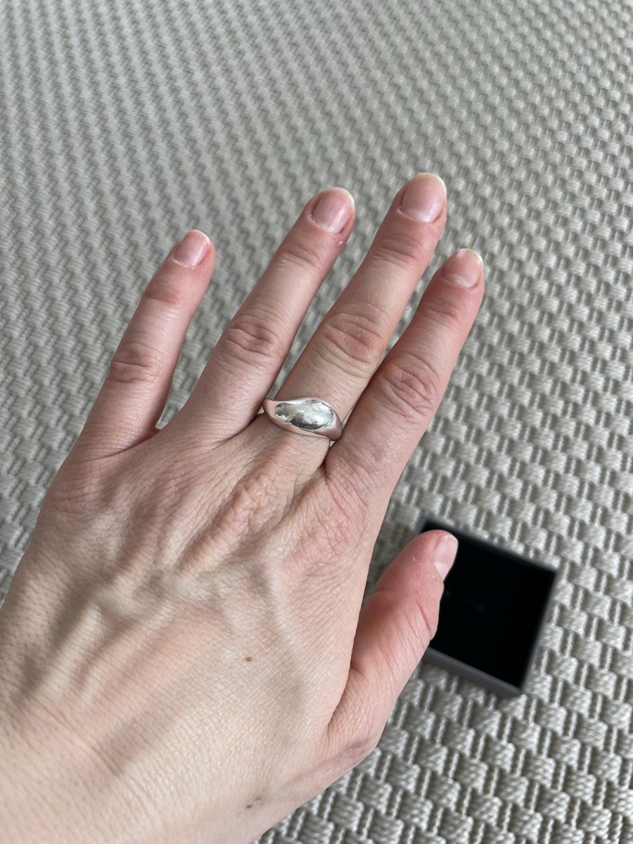 Cos Anelli: COS Sterling Silber Ring, Grösse XS/S – Usato da Zürich venduto da katidust