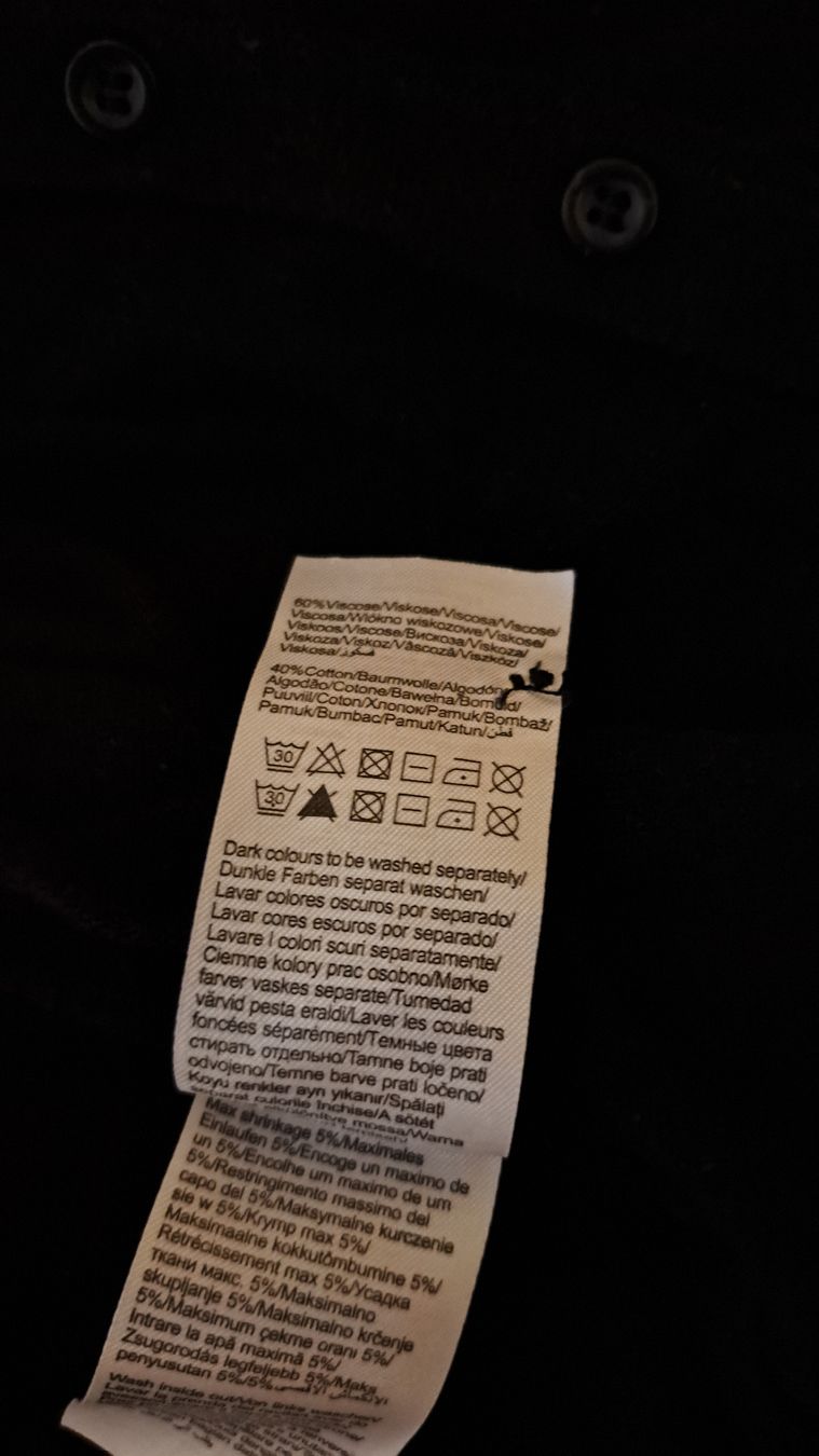 Pieces Giacche: Schwarze Strickjacke Pieces – Usato da Seengen venduto da ja6_65wp 5