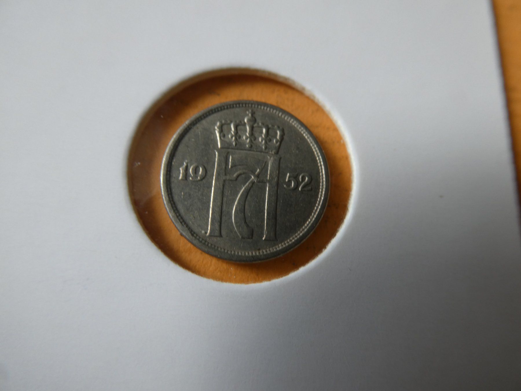 Tutti le monete: Norwegen 1952, 10 Oere – Usato da Hinterforst venduto da Rohusri 1