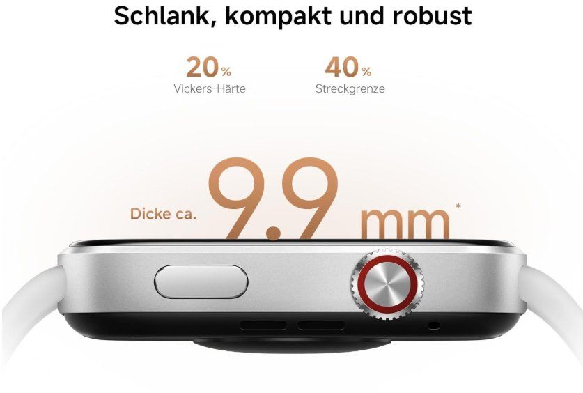 Xiaomi Smartwatch: XIAOMI Redmi Watch 6, Smartwatch, hellgrau – Neuf avec emballage d'origine à Neuhaus SG par LENZ30 3