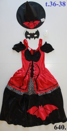 Costume sorcière - vampire / Hexe - Vampir t. 36 -38