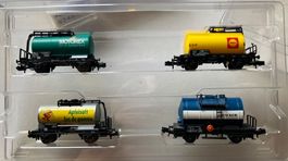 4er. Set Tankwagen Spur N