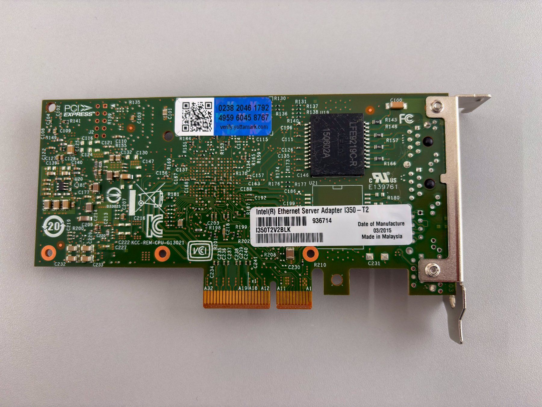 Intel Laufwerke & Adapter: Intel Dual Gigabit Ethernet Server Adapter I350-T2 – Gebraucht aus Sevelen von marcofl 1