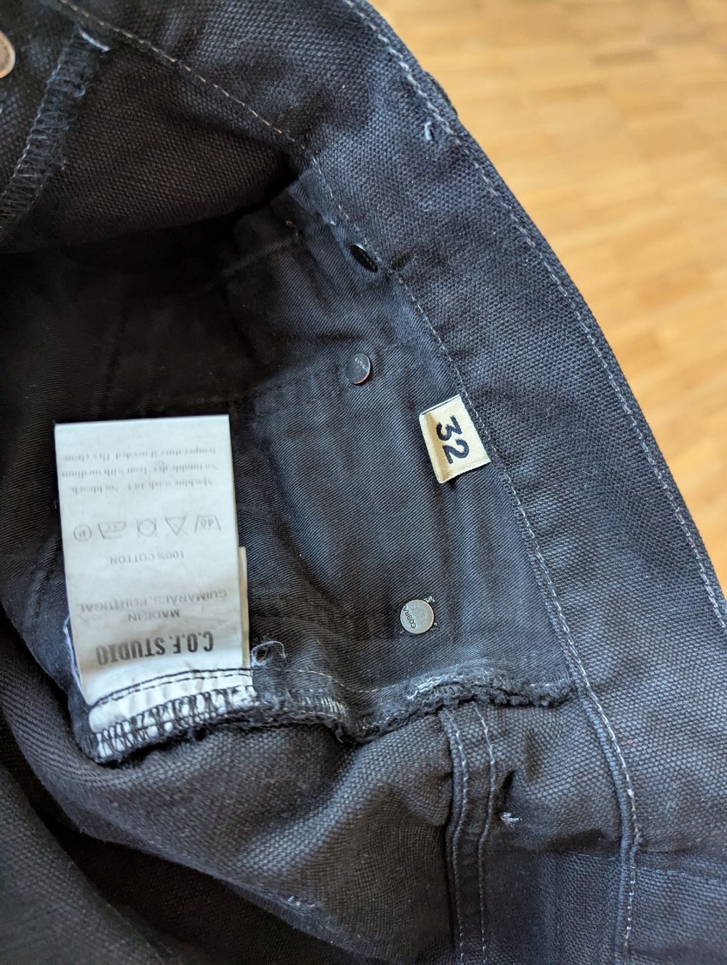 Jeans: C.O.F. Studio Denim Noir, Taille 32 – Usato da Zürich venduto da raulaenya 4
