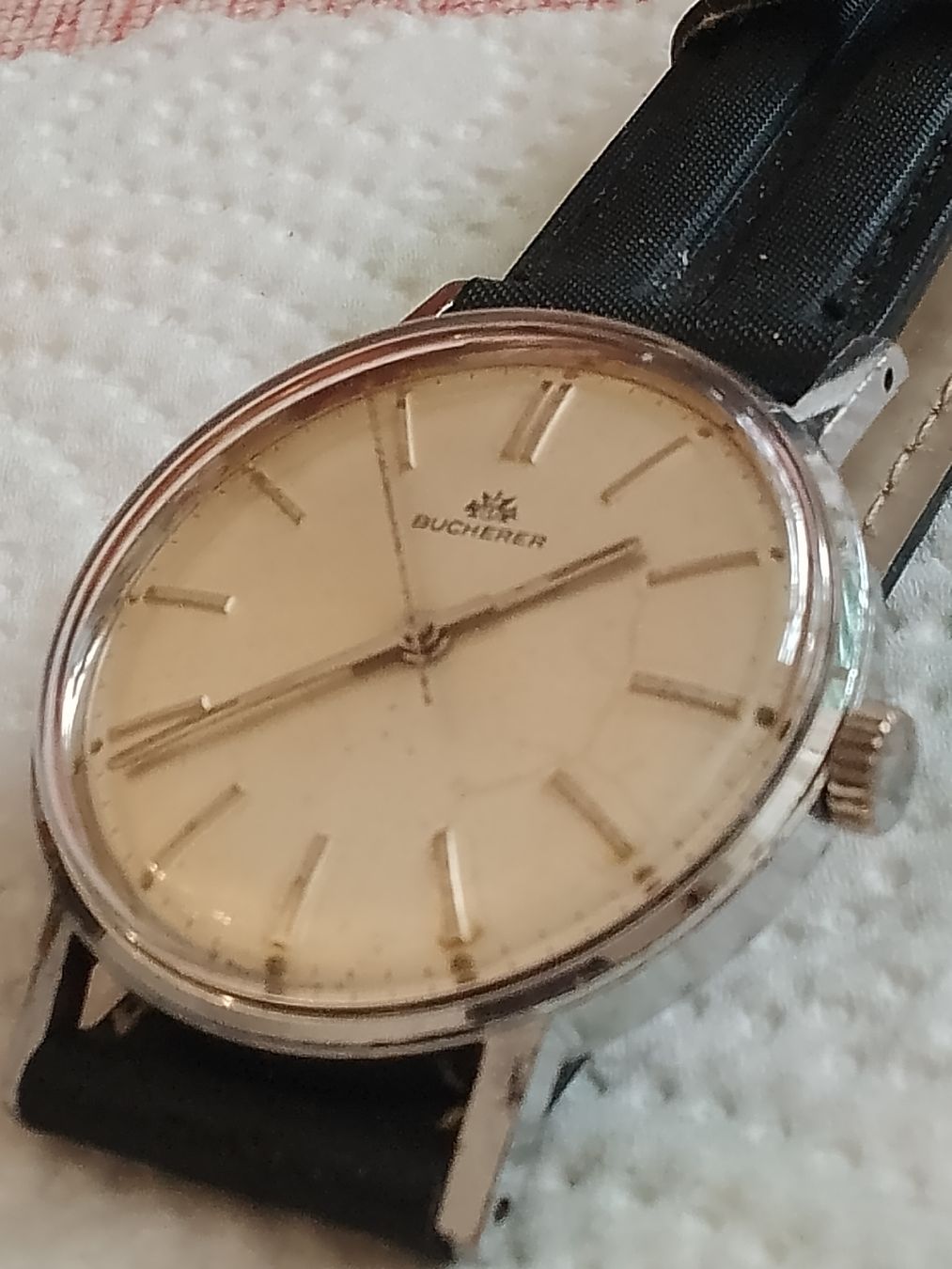 Bucherer Orologi: Bucherer Antik Handaufzug 35mm läuft – Usato da Agno venduto da sam2608 1