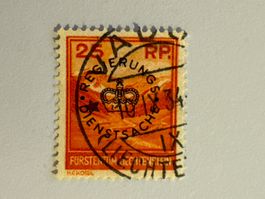 1933, Landschaftsbilder in kleinem Format, ZNr. D9, geste.