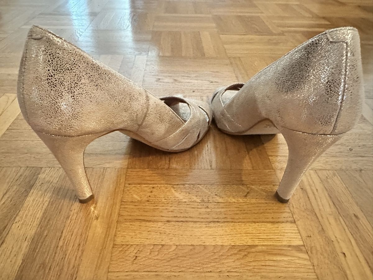 Jonak Chaussures femmes: Goldene Pumps von Jonak – Neuf (Voir description) à Bern par ambeck 2