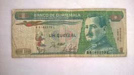 Billet banque Guatemala 1 Quetzal 6/01/1988 BE