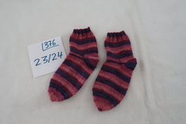 Handgestr.Wollsocken  Gr.23/24  (376)