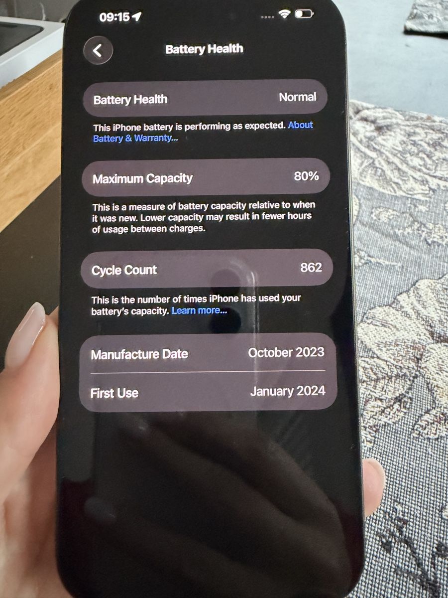 Apple Handys / Smartphones: iPhone 15 Pro 512 – Gebraucht aus Bern von kpo_s896 7