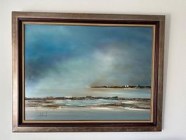 2 tableaux peinture de l'artiste Christaud