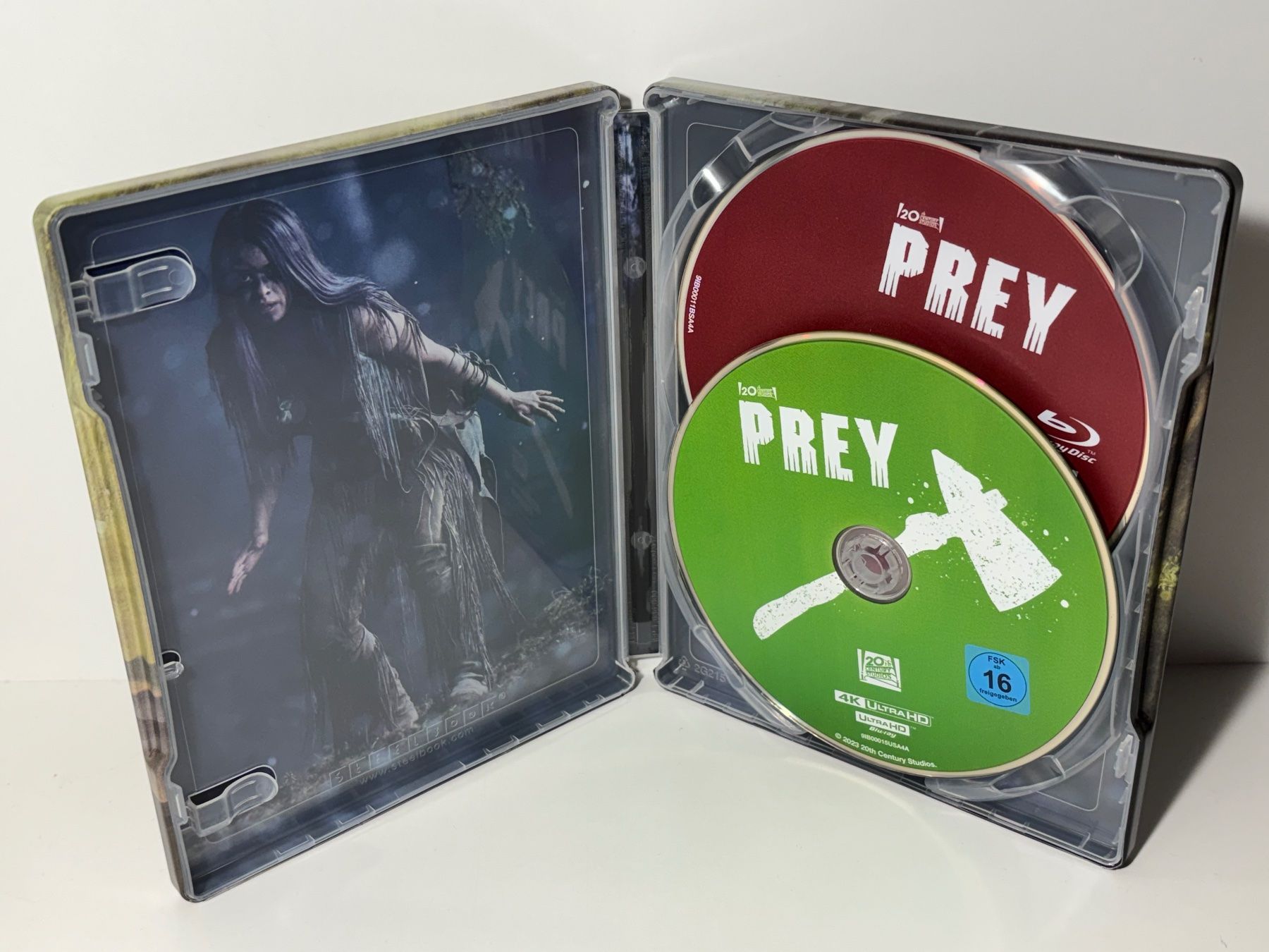 Tutti i DVDs: Prey - Predator Blu Ray 4K Steelbook – Usato da Wilderswil venduto da Sstriker 2