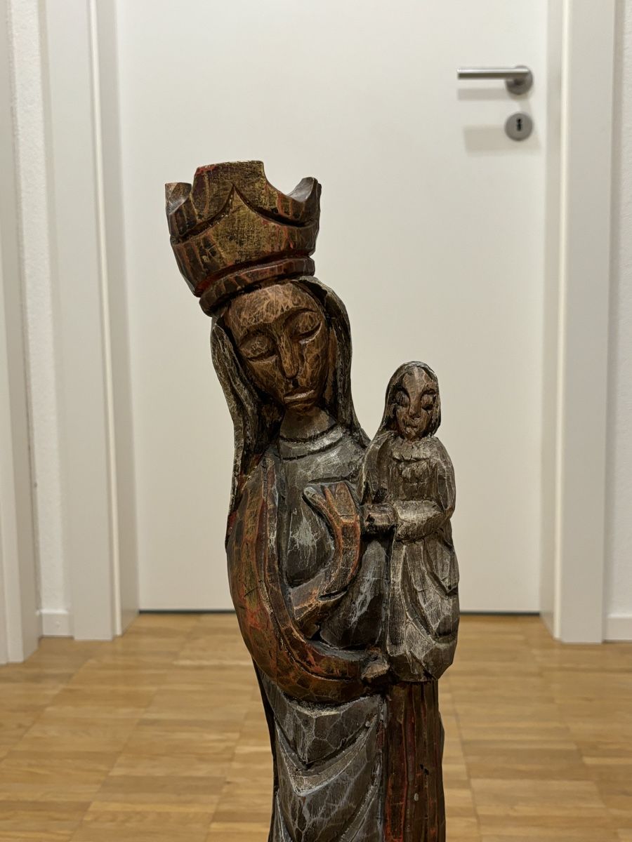 Sculture & Statue: Madonna mit Kind 68,5cm Höhe – Usato da Zürich venduto da MSA1980 1