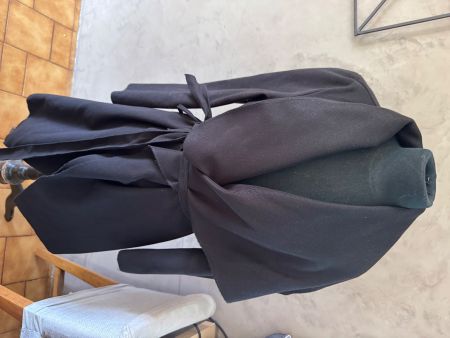 Manteau Zebra noire taille XS Laura