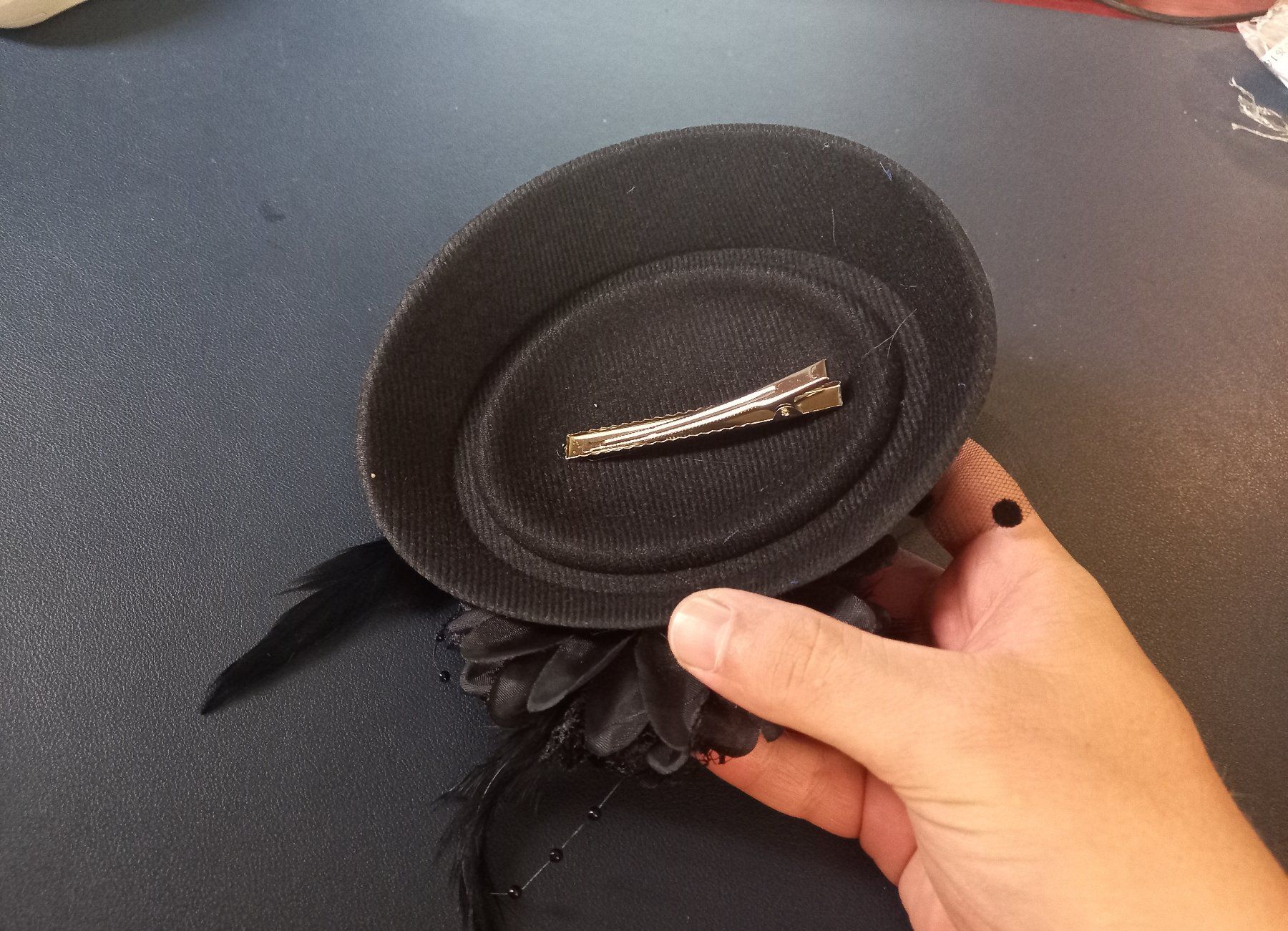 Chapeaux, bonnets & casquettes: Schwarzer Hut britischen Stil - Chapeau noir style British – Neuf avec emballage d'origine à Lausanne par FASHION-WORLD-SHOP 4