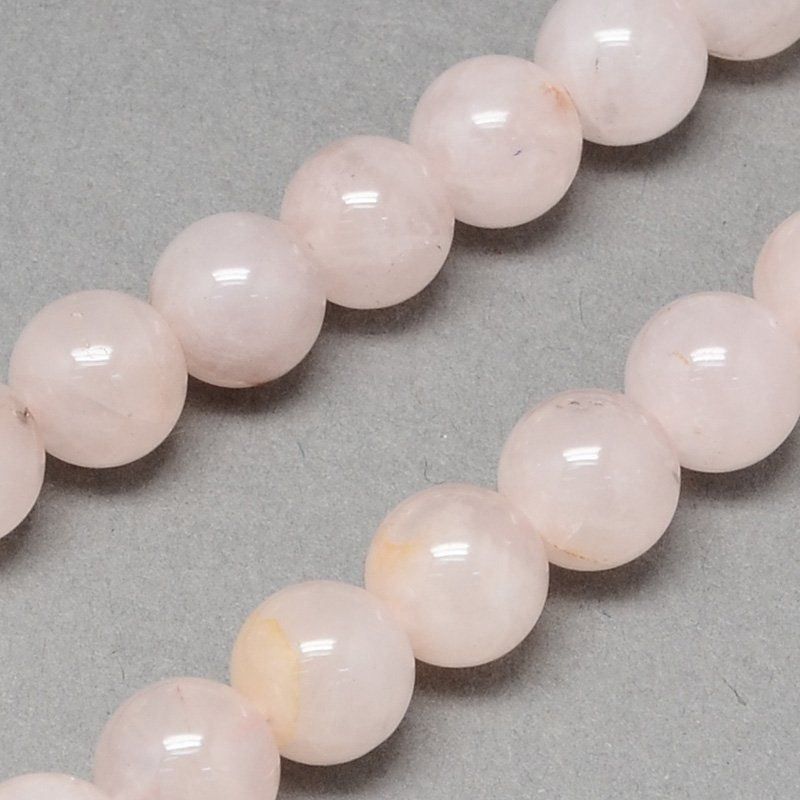 Edelsteine: Rosenquarz Perlen 10mm     1 Strang – Neu (gemäss Beschreibung) aus Alpnachstad von perlengaby