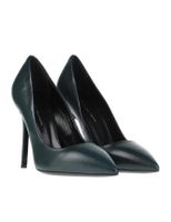 New GIUSEPPE ZANOTTI COURT Pumps Dark blue colour Leather