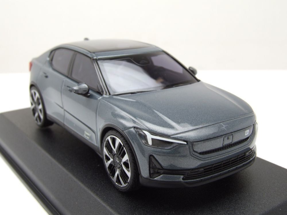 Volvo Modellini d'auto: Polestar 2 Phase II seit 2024 Thunder Gray met. / schwarz – Nuovo e nell'imballaggio originale da Gerlafingen venduto da espero88 2