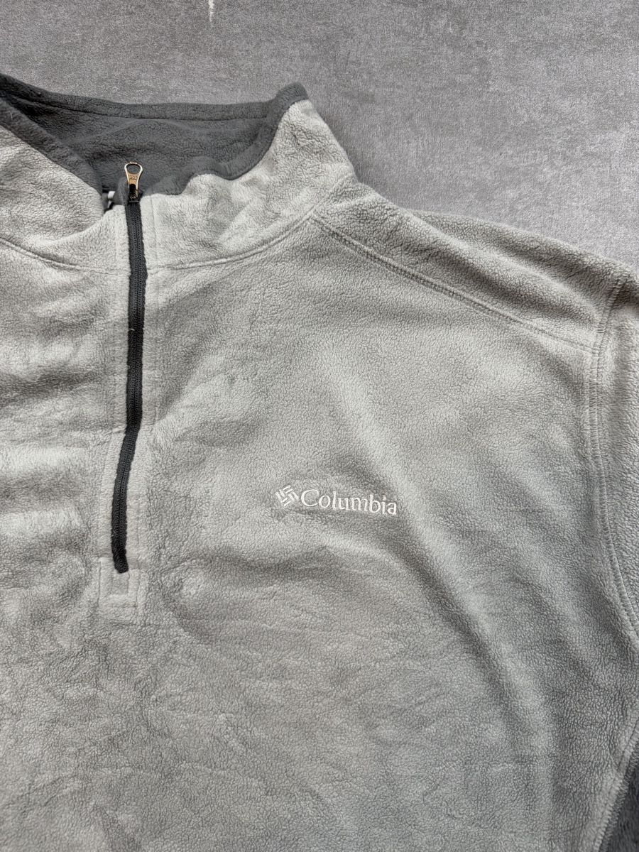 Columbia Jacken: 52. Pull Columbia gris avec fermeture éclair, taille XL – Gebraucht aus Genève von Thelimitedshop. 2