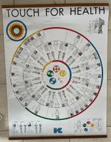 Touch for health-Plakat / Kinesiologie Lehre auf einen Blick