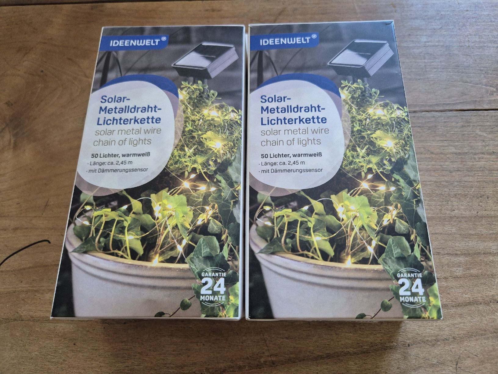 Lichterketten & Leisten: 2 Solarlichterketten – Neu (gemäss Beschreibung) aus Ehrendingen von Amigo5