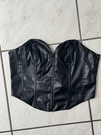 Corsetto H&M similpelle S