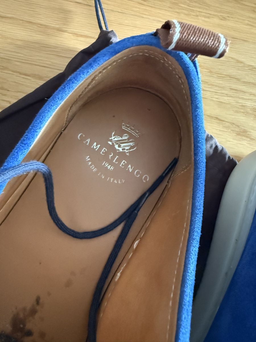 Scarpe da uomo: Camerlengo Schuhe blau – Usato da Recherswil venduto da Noname1 4