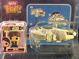 Bitty POP! Rides Han Solo Millenium Falcon NEW!